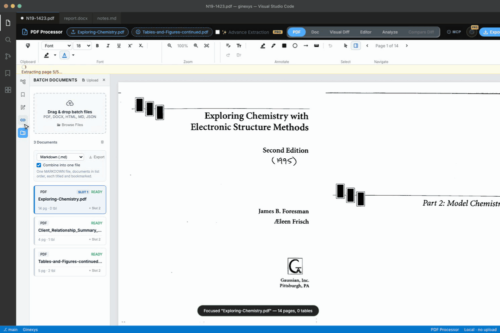 Comparing documents