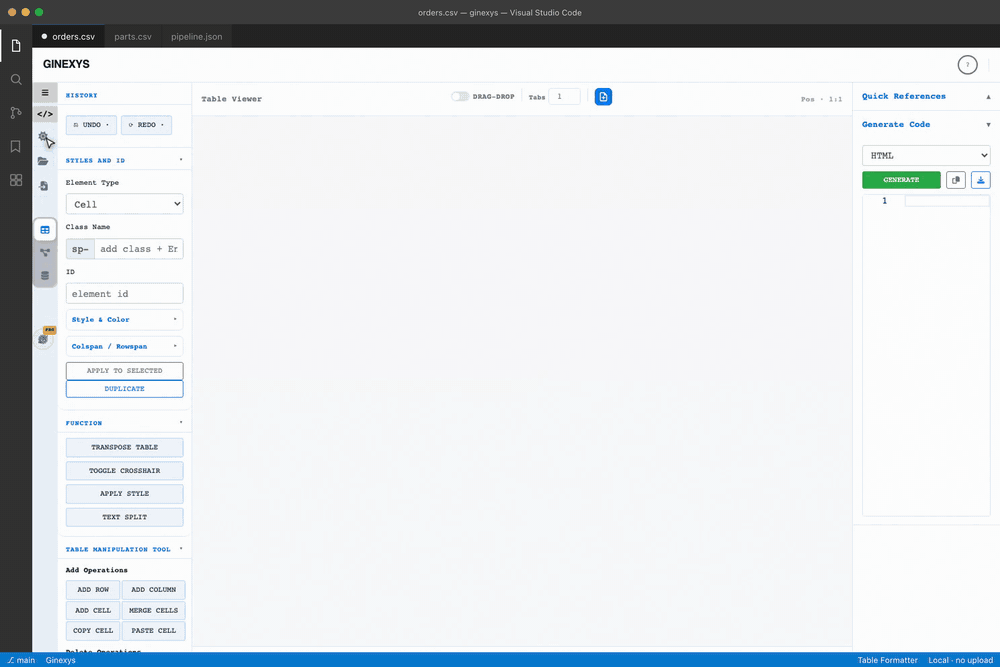 How to Convert Raw Delimited Text into SQL INSERT Statements demonstration